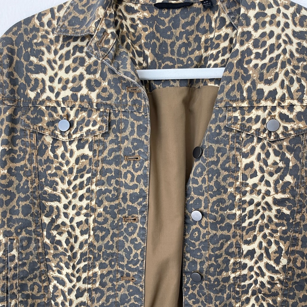 Atm (Small) Leopard Print Jacket - Worn Once! - image 3